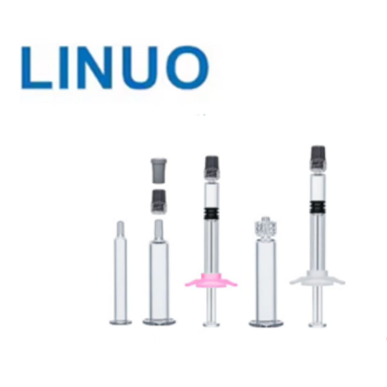 LINUO Ready-to-Use USP Type I Borosilicate Prefilled Cosmetic Syringe Sterile Prefilled Syringe