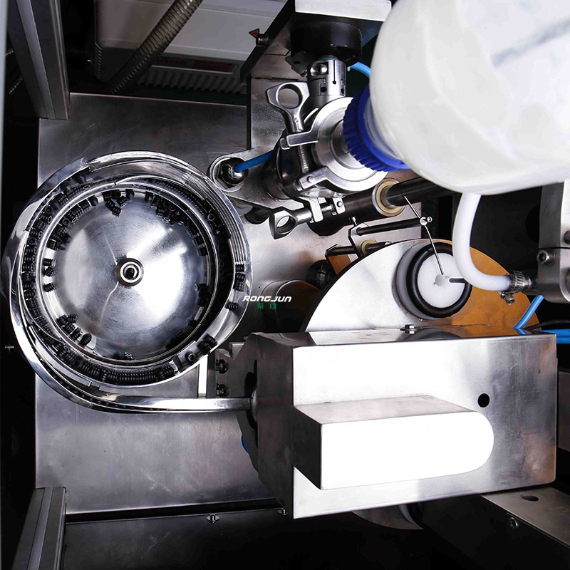 Auto High-accuracy Prefilled Veterinary Disposable Luer Lock Glass Syringe Pre Filling Machine