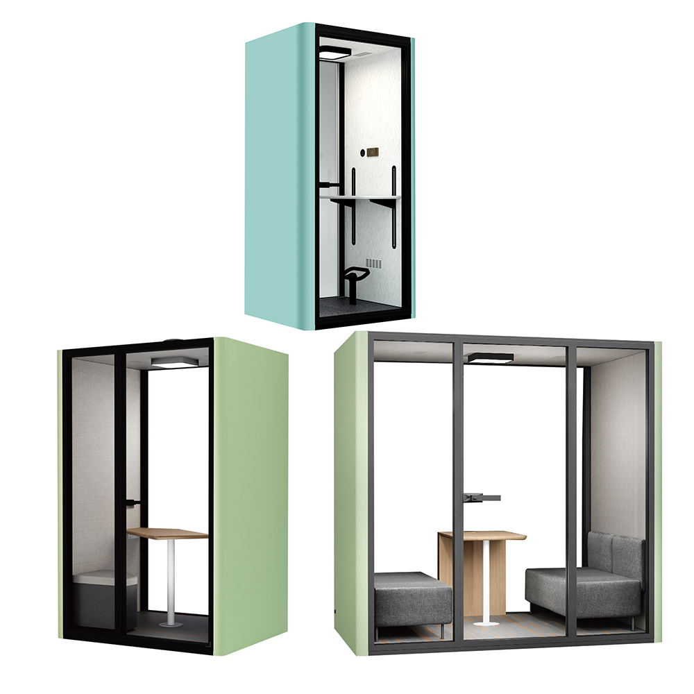 Modern Design Oem/Odm Portable Small Phone Booth Tiny Single Office Pod Indoor