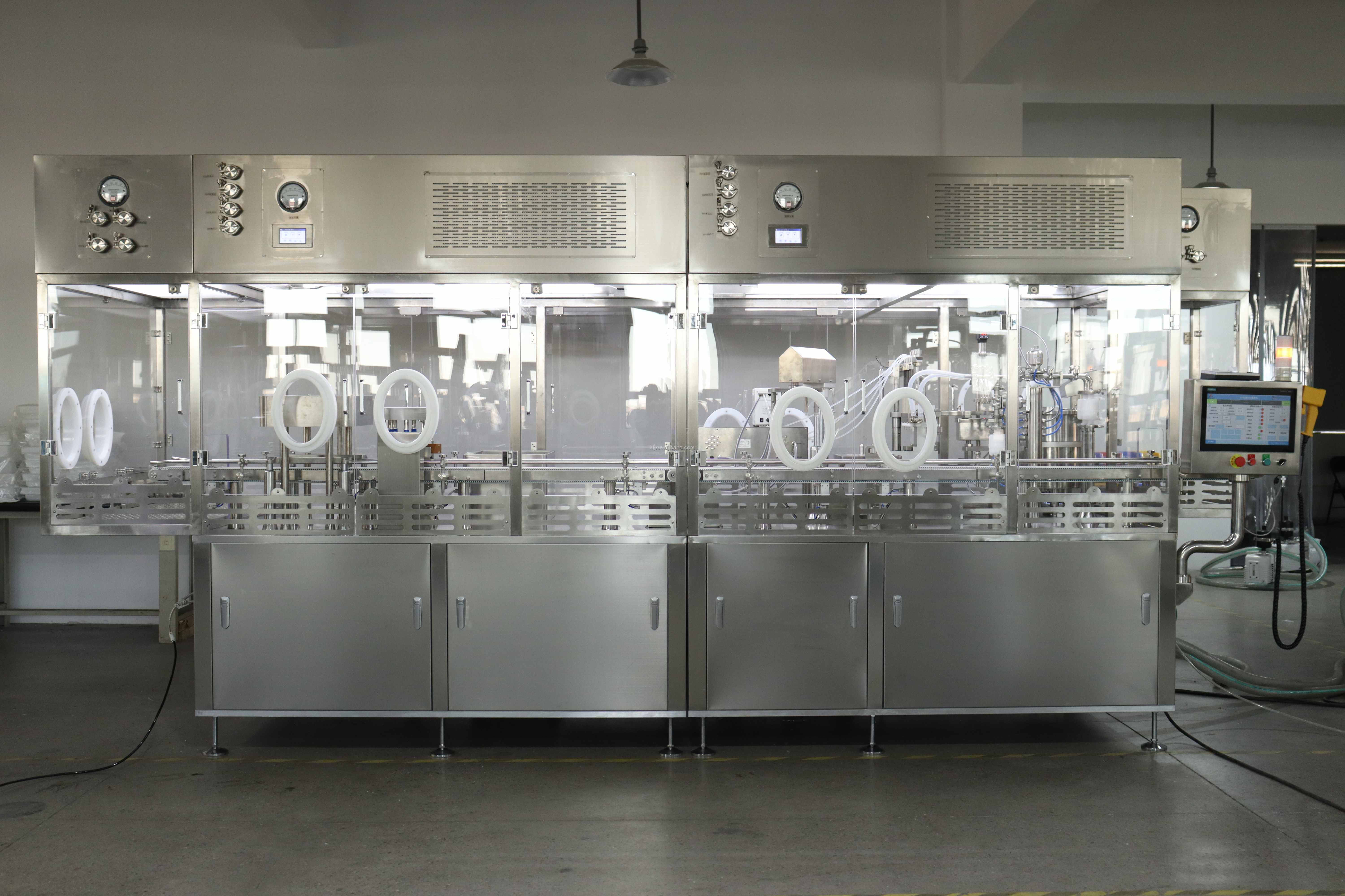 Automatic Electric High-Accuracy PLC-Controlled Prefilled Syringe Filling &amp; Stoppering Machine with 1 Year Warranty