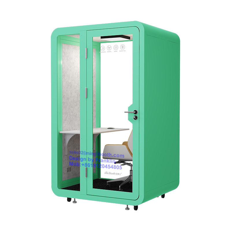 Soundproof Booth Acoustic Room Mini Telephone Box DJ Broadcasting Studio Calling Pod Pavilion For Office Commercial Meeting OEM