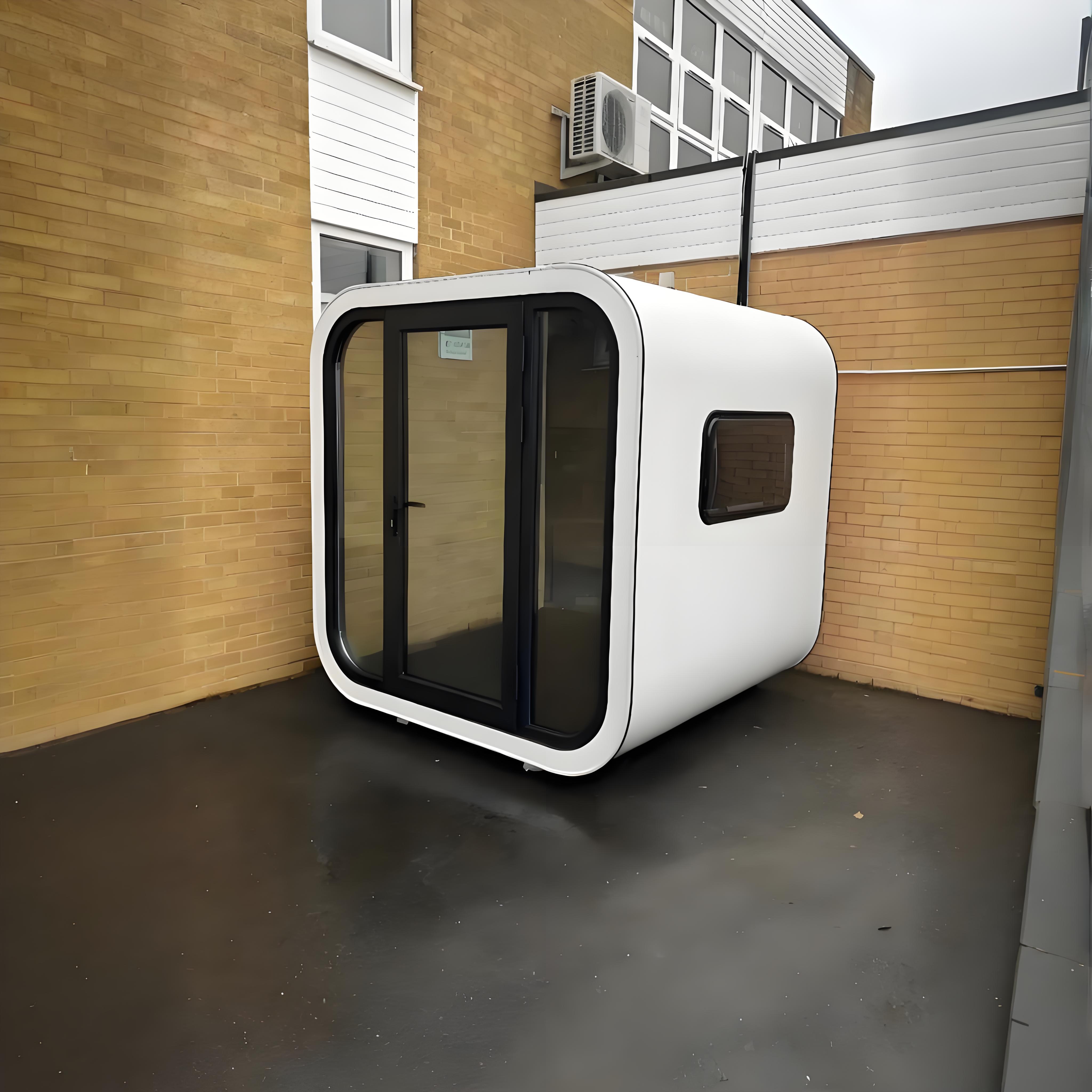 Compact Modular Smart Residences Mini Pods with Integrated Technology for Urban and Scenic Living Smart Container Houses
