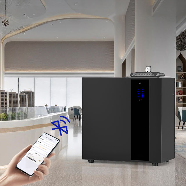 Wholesale 800ml Large Space Commercial Power Smart Aroma Diffuser HVAC System with Wifi Hotel Fragrance Waterless Made of Metal