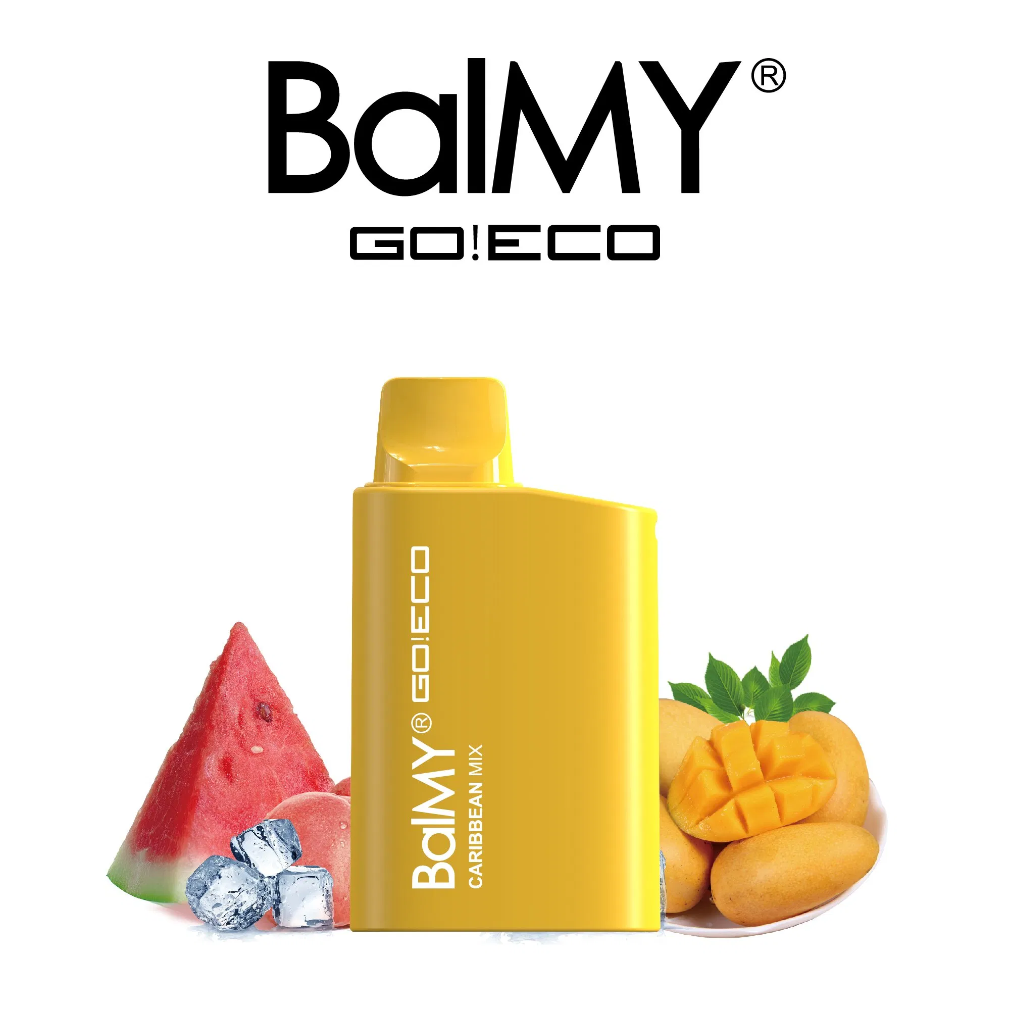 600 Puffs Eco-Friendly Vape Pen Balmy Go Eco Disposable Ecig EU Warehouse Vapor