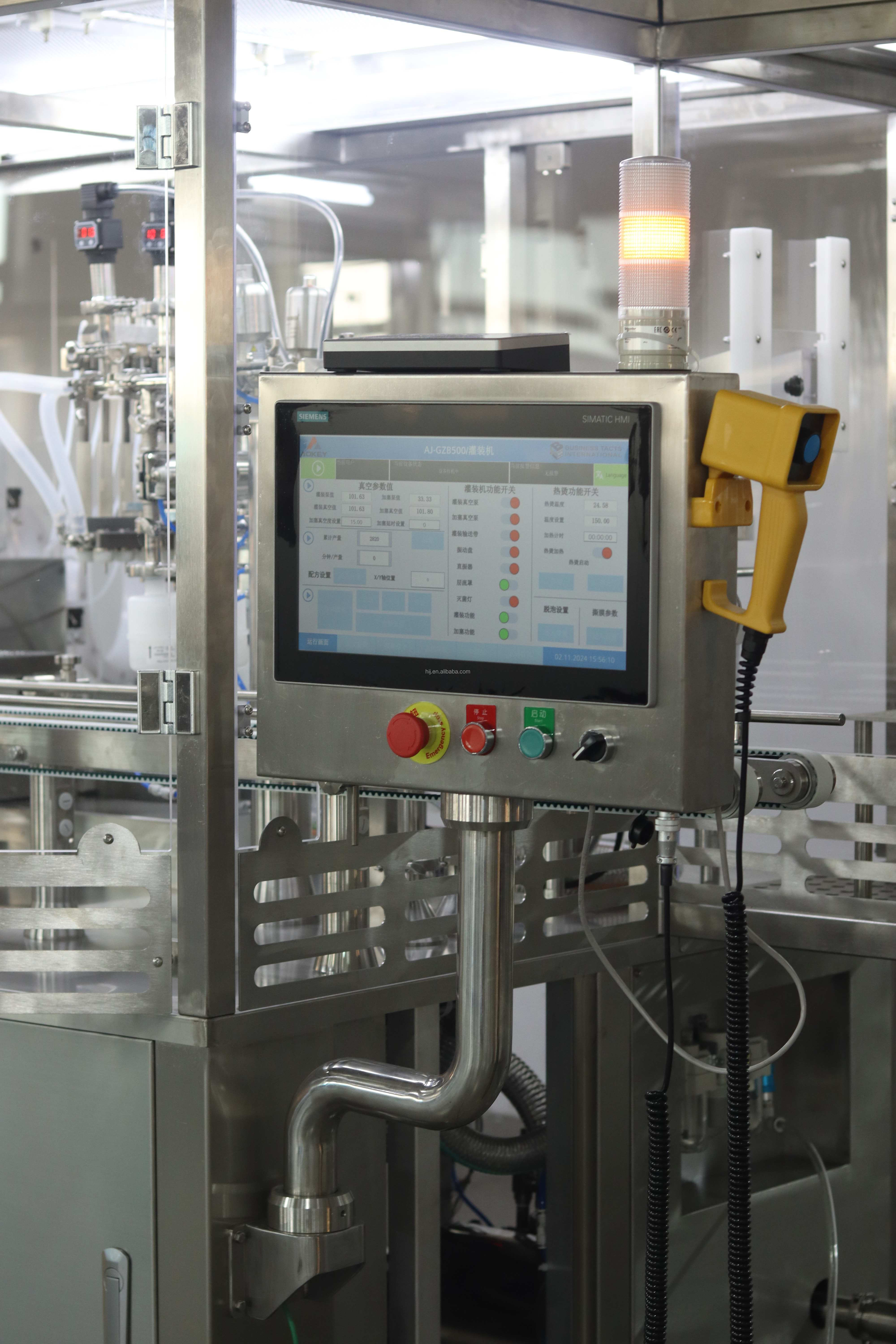 Automatic Electric High-Accuracy PLC-Controlled Prefilled Syringe Filling &amp; Stoppering Machine with 1 Year Warranty