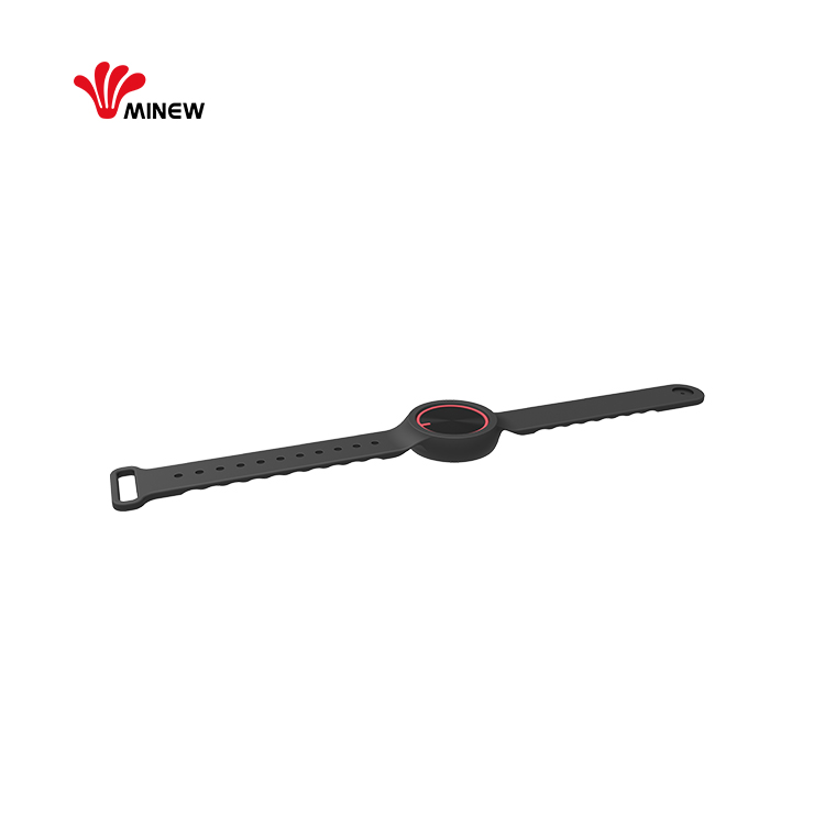 SoS emergency personal alarm bluetooth easy panic activation button wristband AOA BLE 5.1 / 5.0 Beacon
