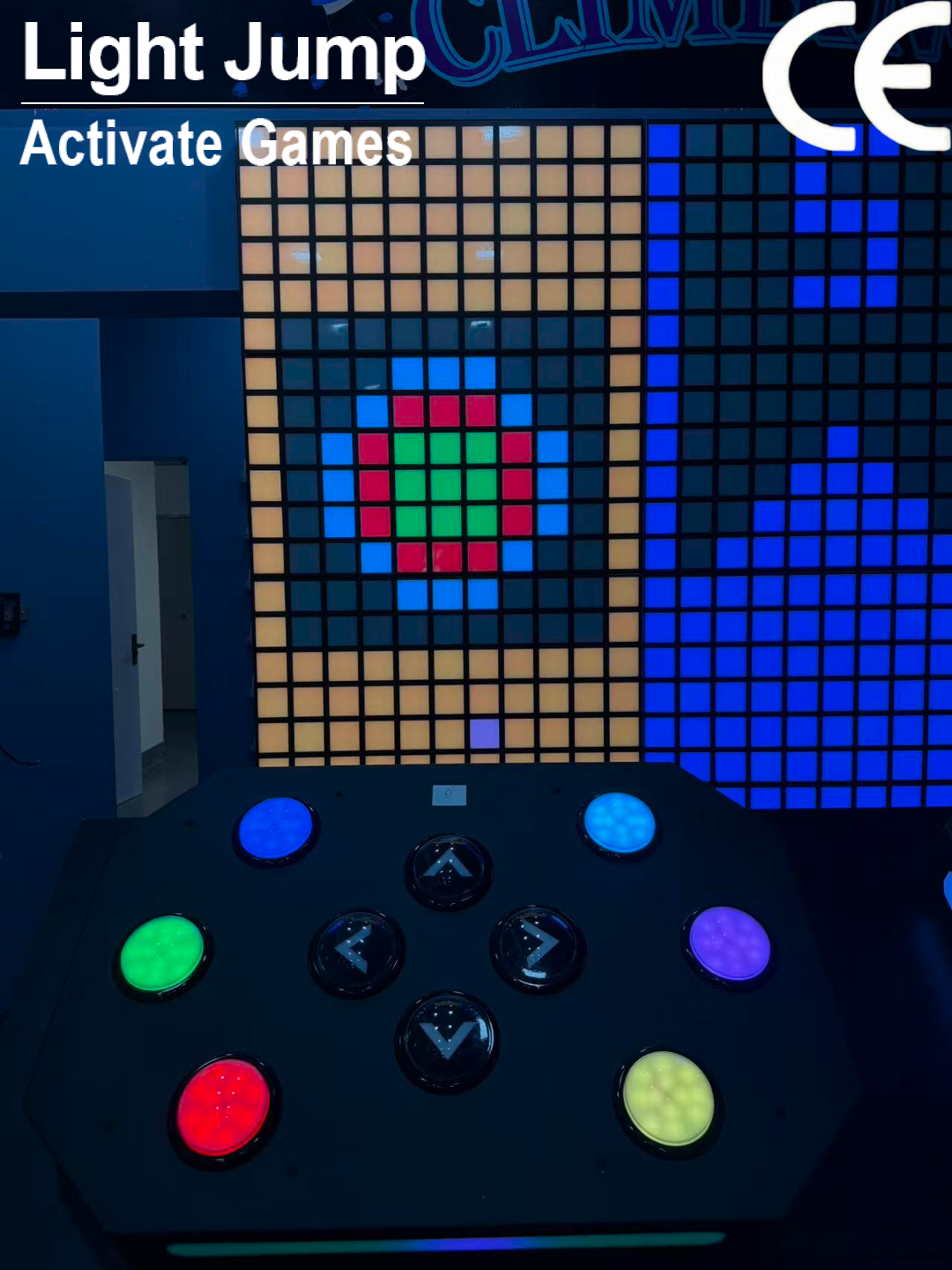 Limit Control Game Team Activate Game Building Interactive Push Button Extreme Control Game