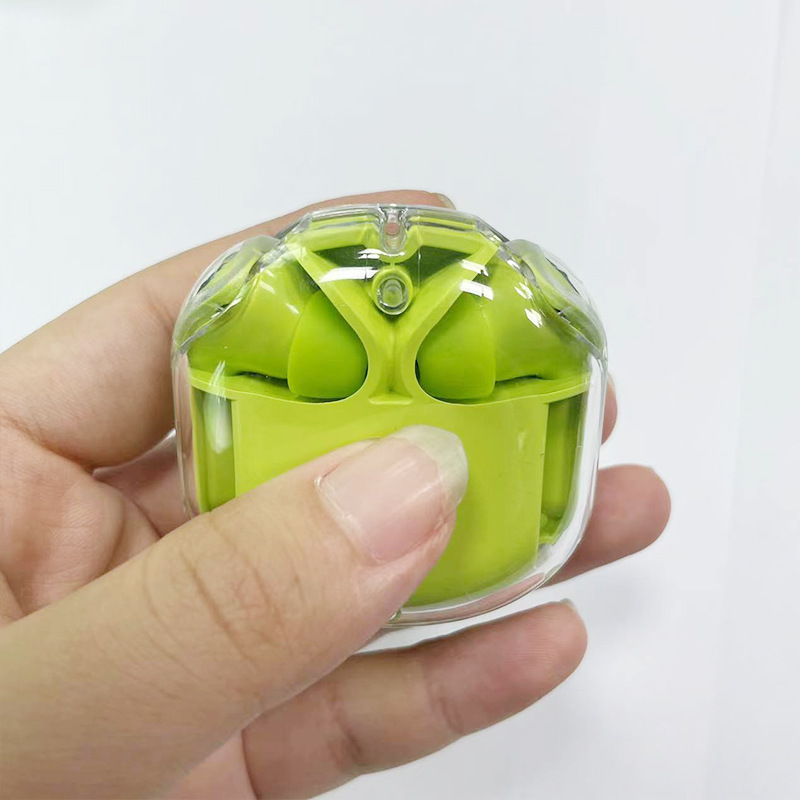 Newest Transparent Design Air39 Wireless Mini Earphones Pods Bt V5.3 Sports Waterproof Wireless Headset for Mobile Phones