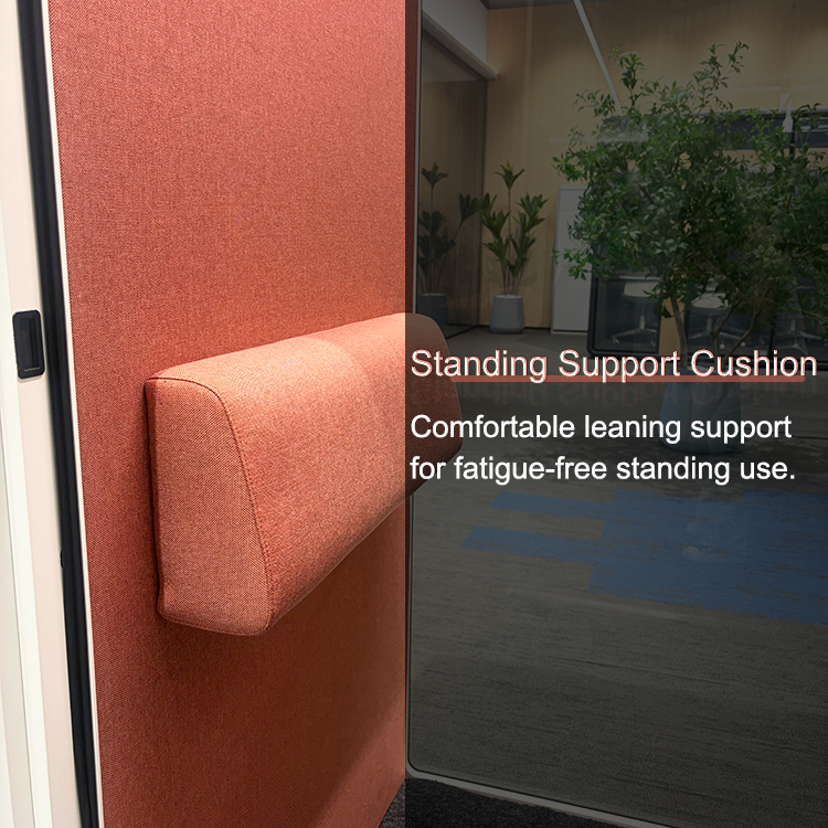 Office Meeting Room Private Work Silent Pods Open Space Noise Cancelling Soundproof Phone Booth Modular Removable Office Pod