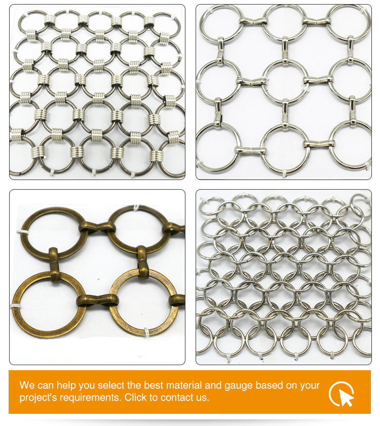 Ring mesh details and display
