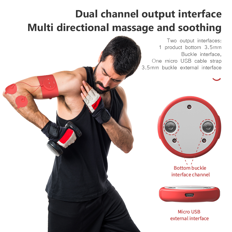 DOMAS Athlete Compact Pod Design Physical Therapy Machine Wireless Tens Rechargeable