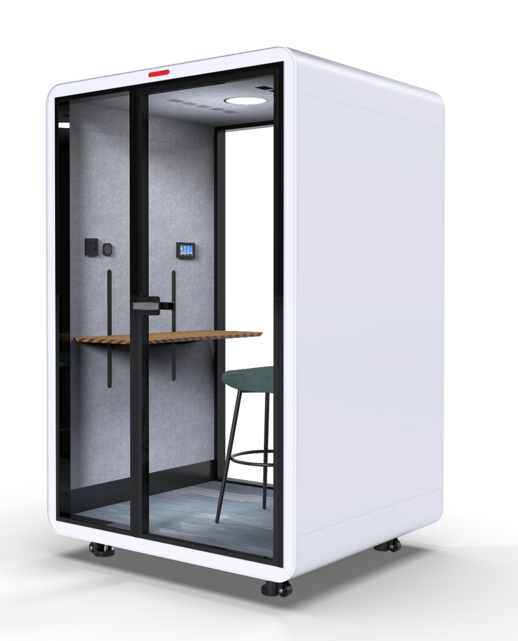 OMNI Enclosed Office Privacy Pod Soundproof Cabin for Focus Work