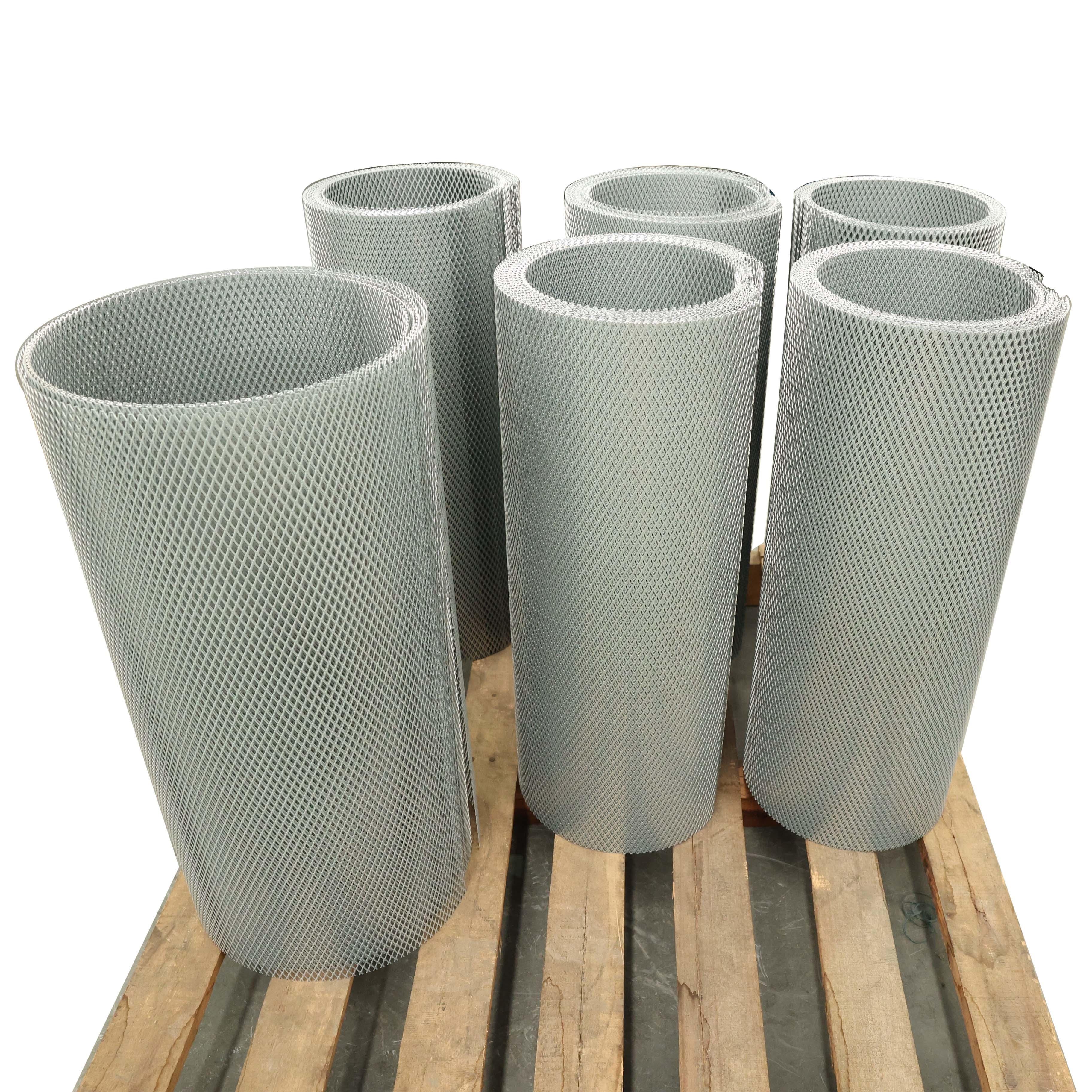 Factory Customization Rhombus Expanded Metal Welded Coil Mesh