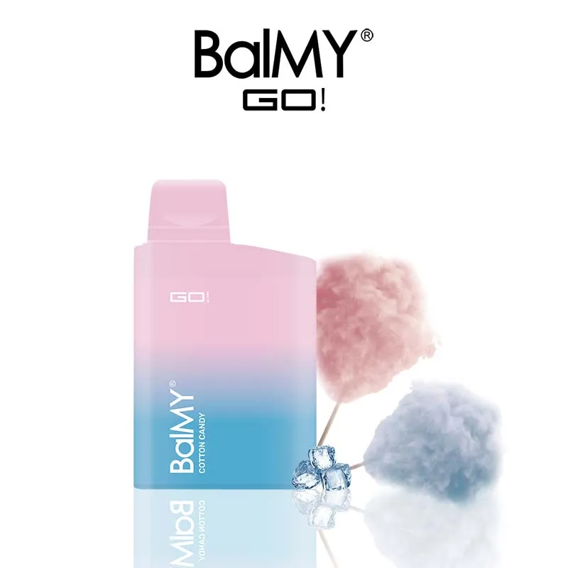 EU Wholesale Vaper Balmy Go! 400mAh Ecig Eco-Friendly 600puffs Disposable Vape