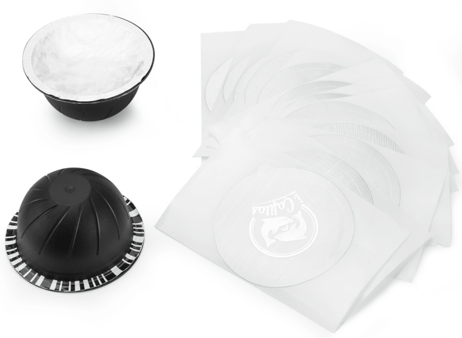 Reusable coffee capsule compatible with dolce gusto