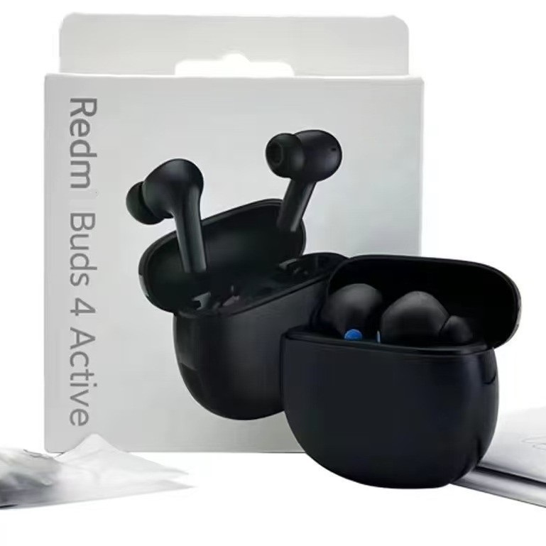 Redml Headphones Auriculares Headset Tws Wireless Earphones Ear Pods Mini Stereo Earbuds Buds 4 Active