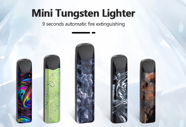 Custom OEM/ODM Smoke Accessories Electric Rechargeable Battery Pen USB Type-c Charger Smoke Cigarette Lighter with Preheat