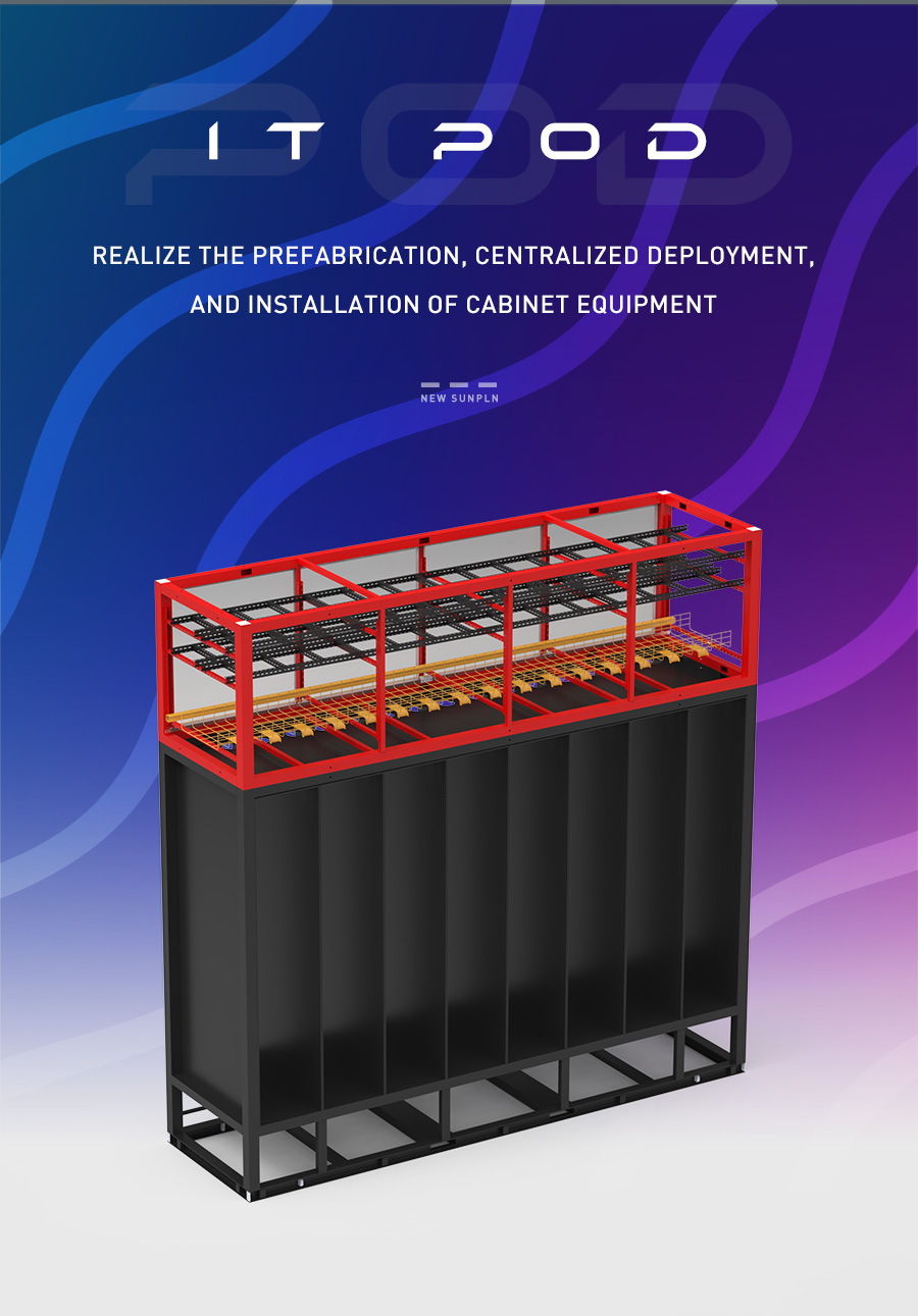 Prefabrication Modular POD IT SKID POD Pre-fabricated Module Data Center