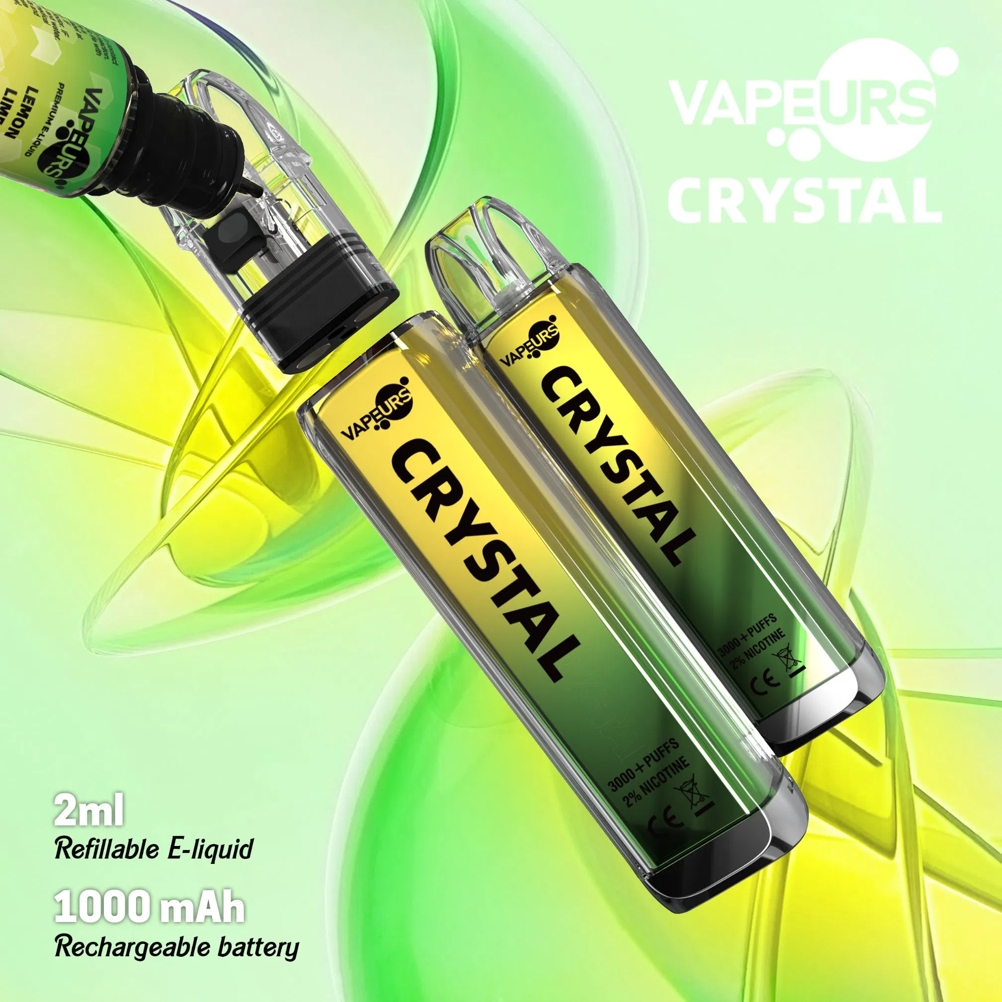 Manufacturer Crystal I Get Bar Plus Vaper 600 800 Puffs Rechargeable and Replaceable Pod Refill Pods System Fast Delivery