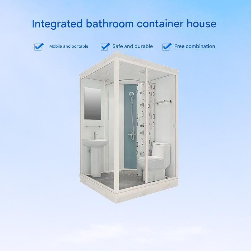 Cuntomized Home Hotel Modular Pod Prefabricated Shower Toilet Cabin Units Compact Small Prefab Bathroom