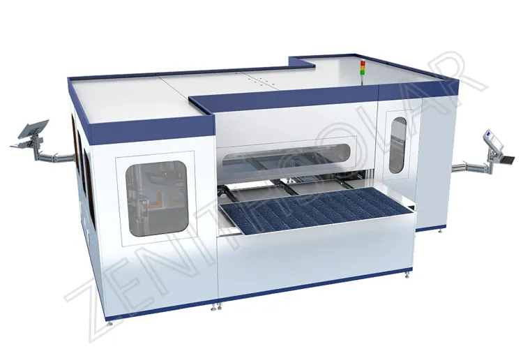 PV Module Production Line High Technical Auto Busbar Soldering Machine