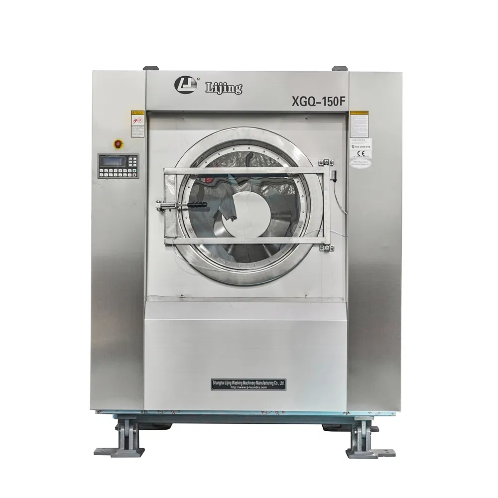 Heavy Duty Washer Extractor Xgq-15-150f Non-Corrodible Industry Fully-Automatic Textile Smart Washing Machines