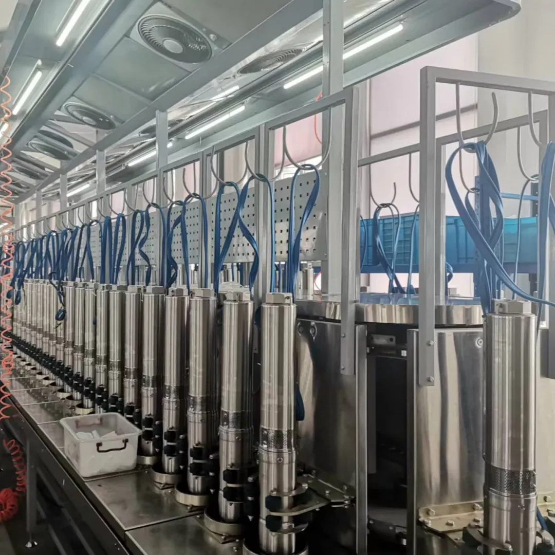 Solar Water Pump AC Motor Portable for Garden Irrigation Use and High Flow