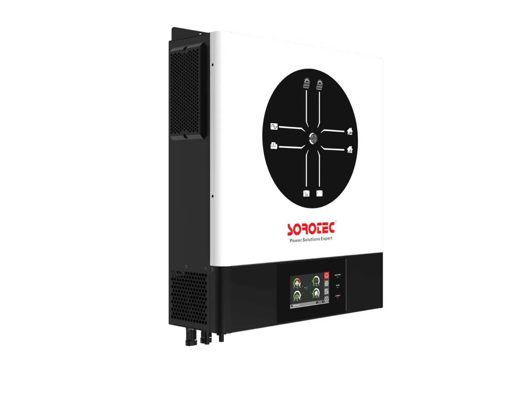 Sorotec Revo Vm V Hybrid Inverter: Low-Consumption Light-Band Art Space Integration Model