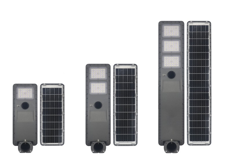 5-6meter Installation Integrated Solar Street Light for Park Courtyard, Rural Road 2000lumen Solar Lamp