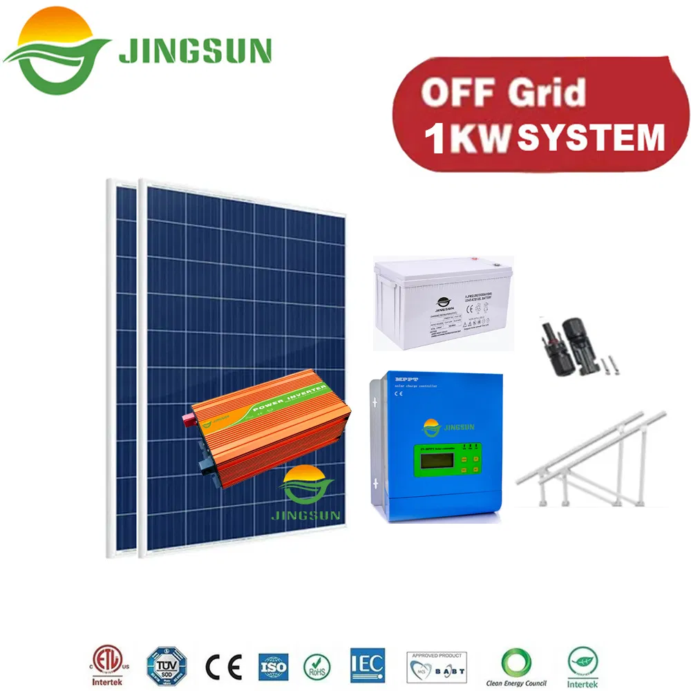 5/10/15/25kw on Grid Solar System with Battery for Street Light