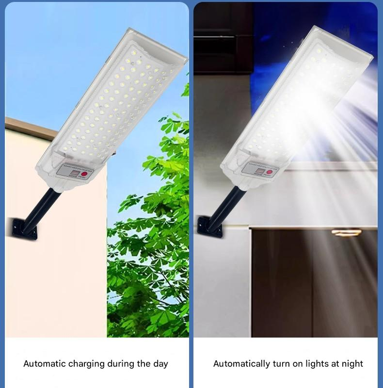 Solar Light LED Solar Street Light Wireless Installation of Solar Outdoor Lights for Park Trails Without Wiring
