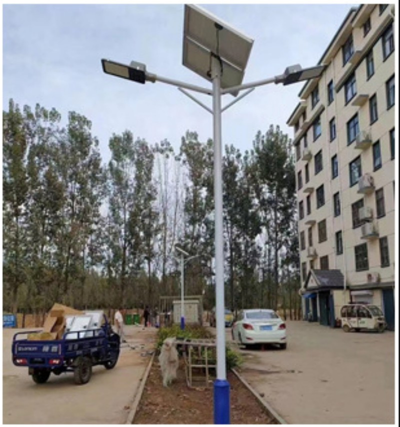 Lumind Solar Street Light Superior Quality Blue Easy Installation Integrated 50W Street Light Solar