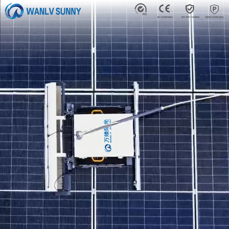 Automated Cleaning Solution for Customized Solar Panel Maintenance Needs