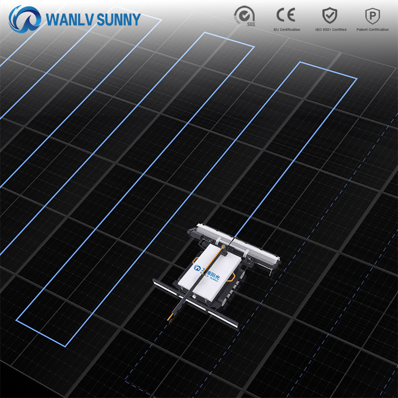 Automated Cleaning Solution for Customized Solar Panel Maintenance Needs