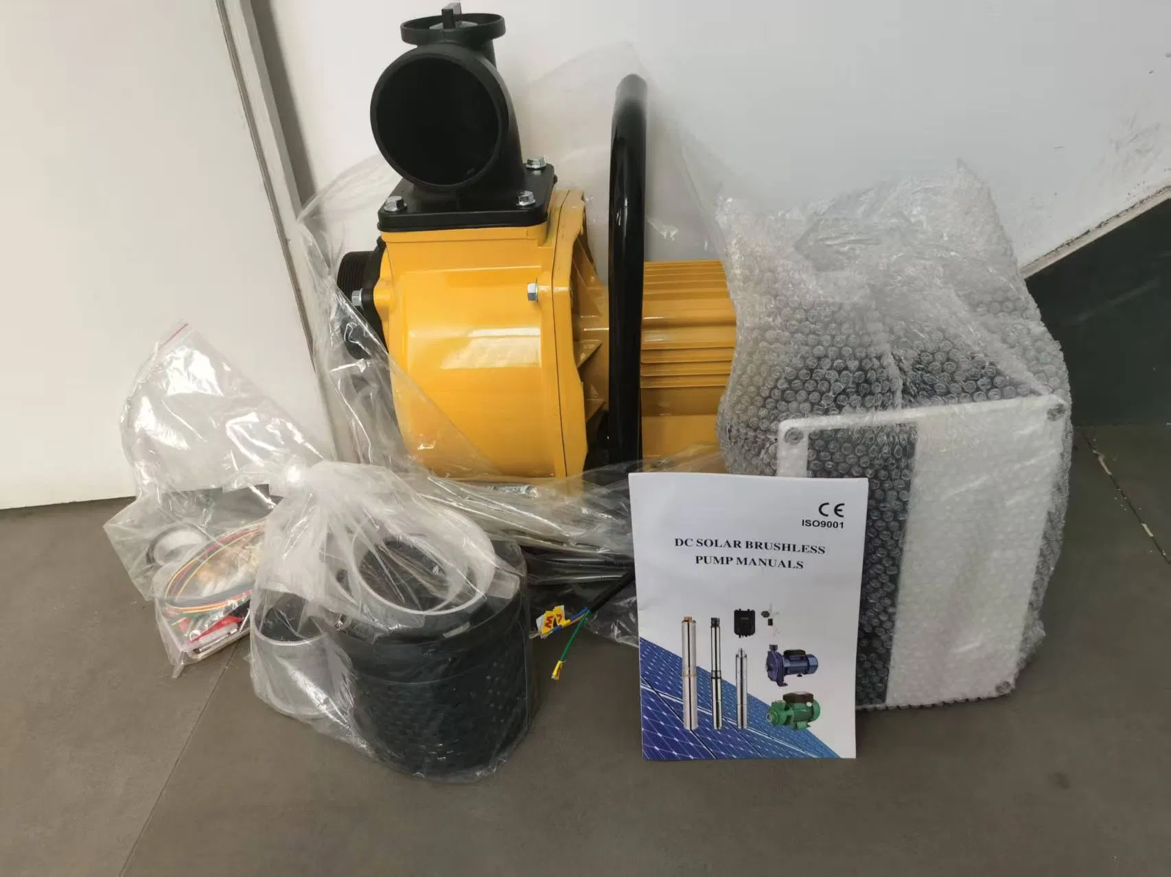 4HP 4inch Hybrid Solar Surface Centrifugal Water Pump System with Control Box