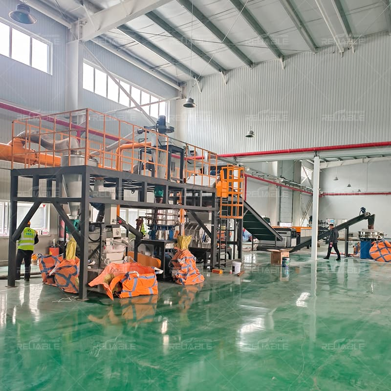 Professional Photovoltaic Solar Panel Recycling Equipment High Efficiency Waste PV Module Recycling Machine