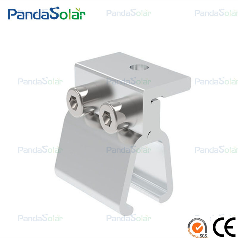 Pandasolar Kliplok Solar Metal Roof Mounting Tin Roof Solution Manufacturer