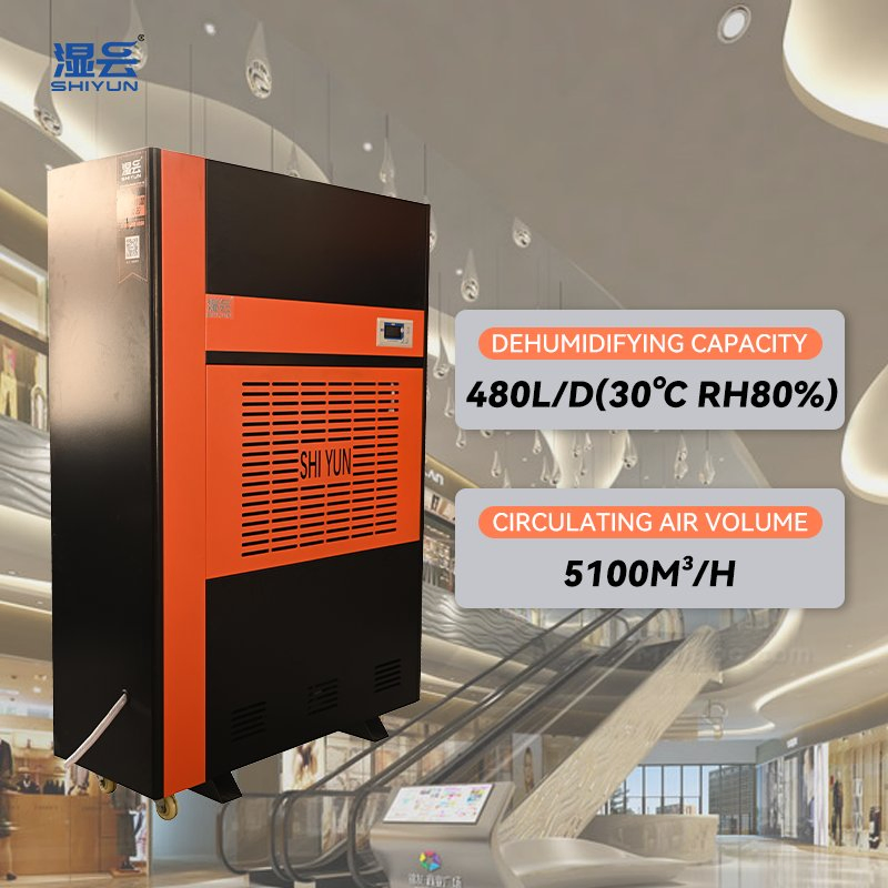 Shiyun 480L Industrial Dehumidifier for Commercial Building&Shopping Mall Dehumidification
