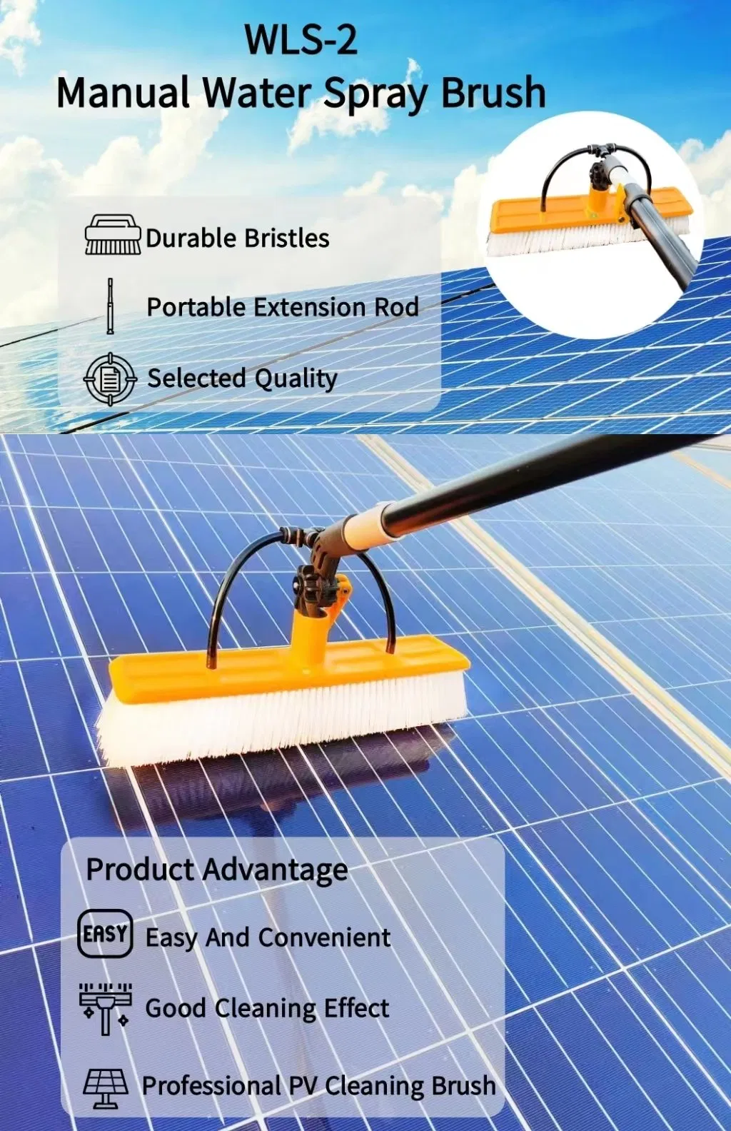Solar Cleaning Tool