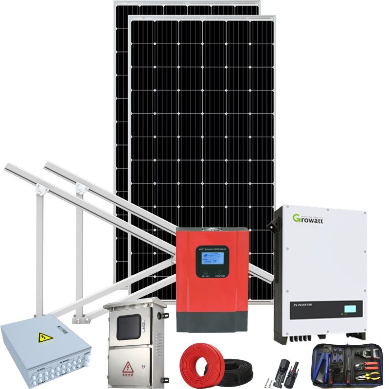 Solar System for Irrigation Pumpssolar Powered Water Pump 5HP with Solar Systemsolar System for Petrol Pump