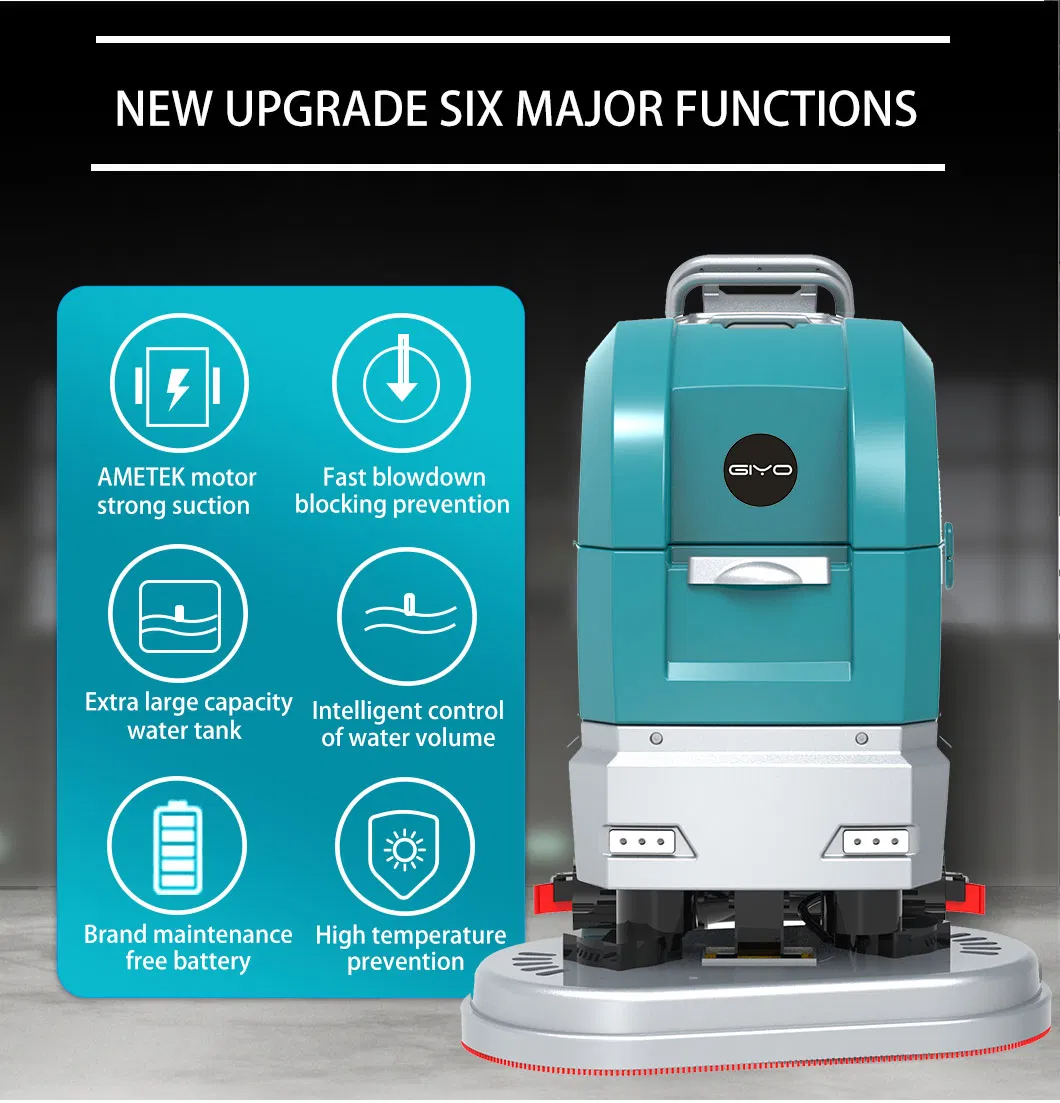 Floor Scrubber Structure