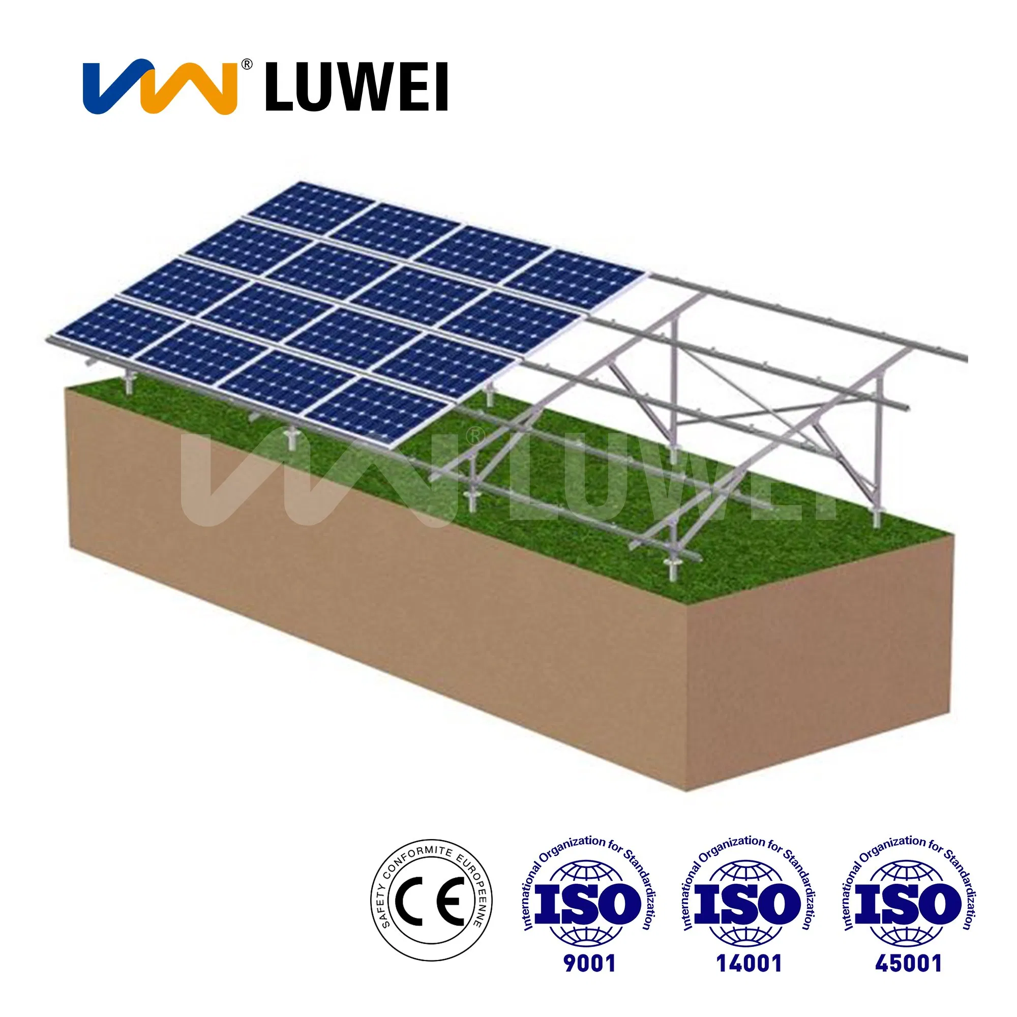 Solar Farm Mounting Solutions by Luwei for 5kw and 15kw Kits