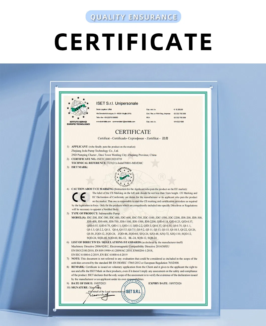 Pump Internal Structure