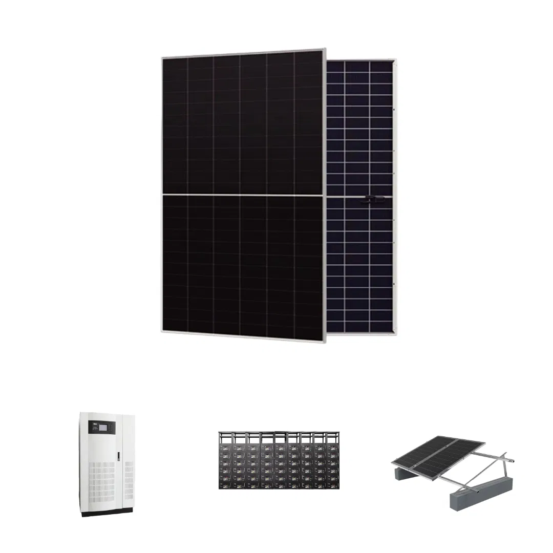 Farm Solar Panel System for Irrigation Pump and Greenhouse Lighting Power Supply