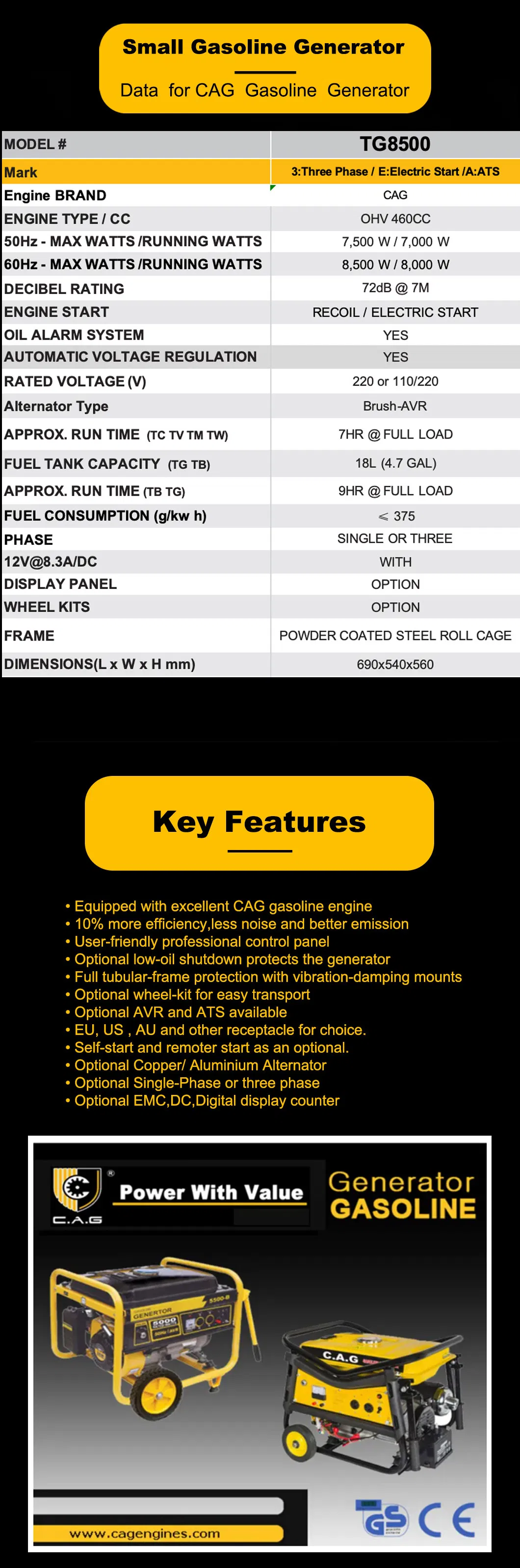 Gasoline Generator View 2