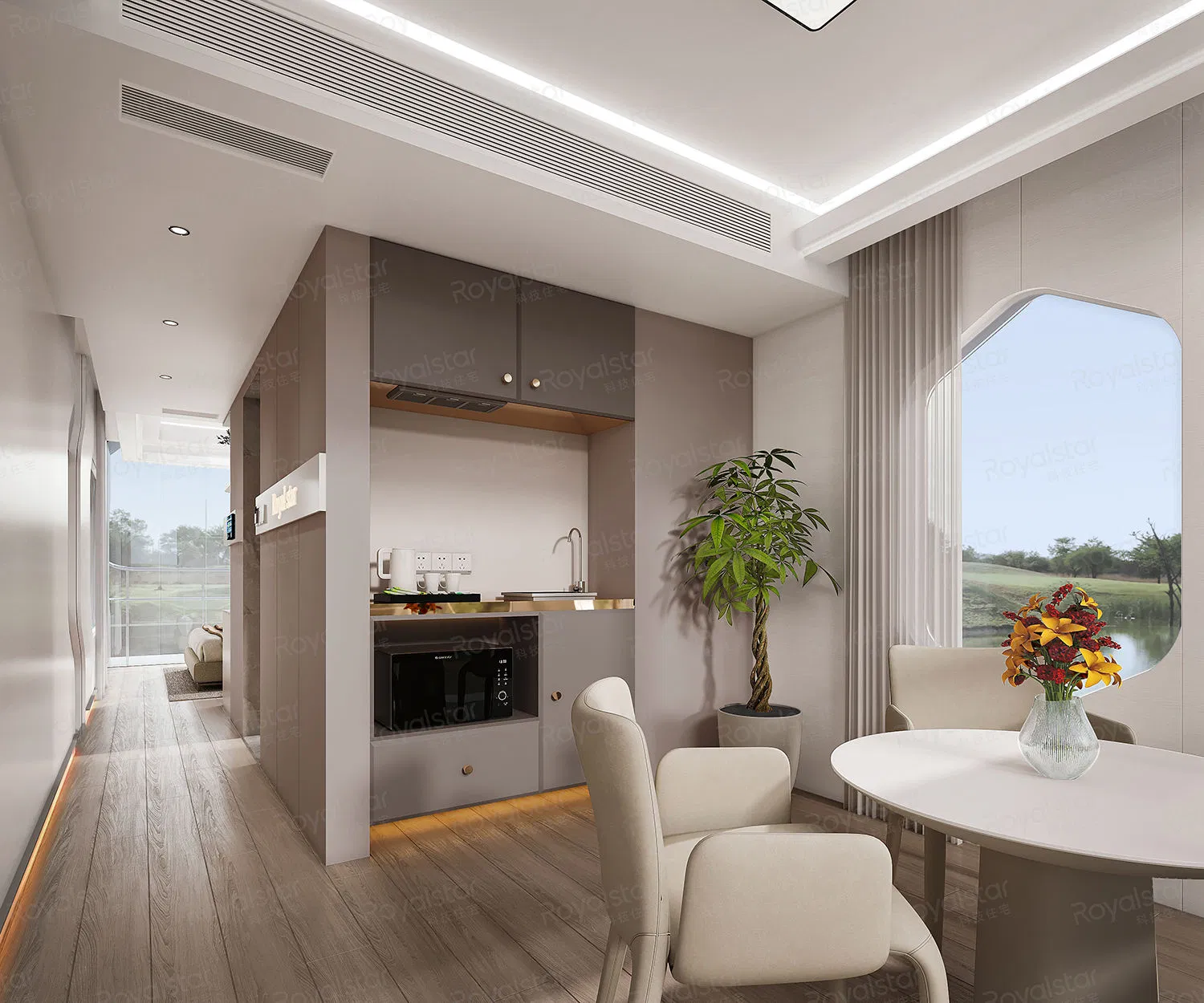 Smart Houses Capsule Cloud Series H40ultra with Voice Control Inteqration Mobile Hose Glamping Hotel