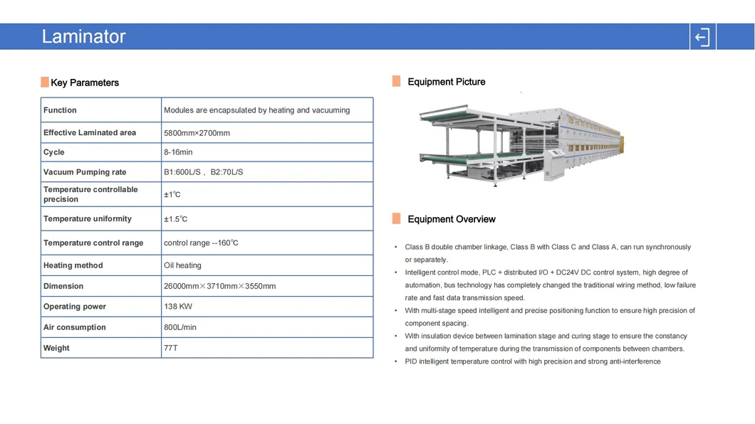 Solar Module Assembly Line 10
