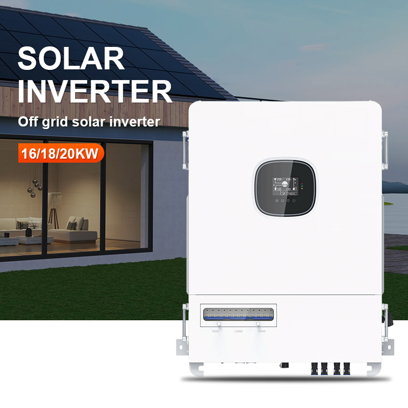 High Performance off Grid Solar Inverter 16kw 18kw 20kw Solar Pure Sine Wave Inverter 51.2V Three Phase Output for Seamless Grid &amp; Battery Integration