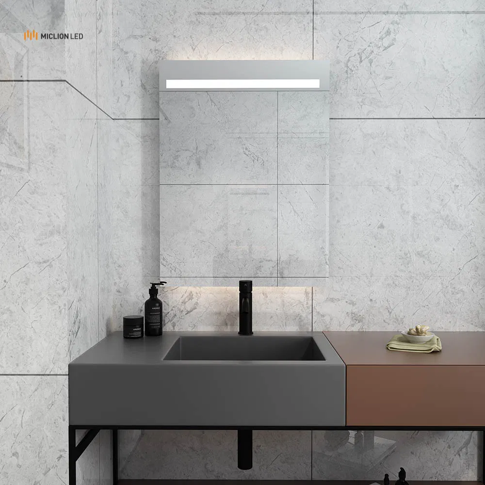 Factory Bathroom LED Smart Makeup Vanity Mirror with Dimmable Switch