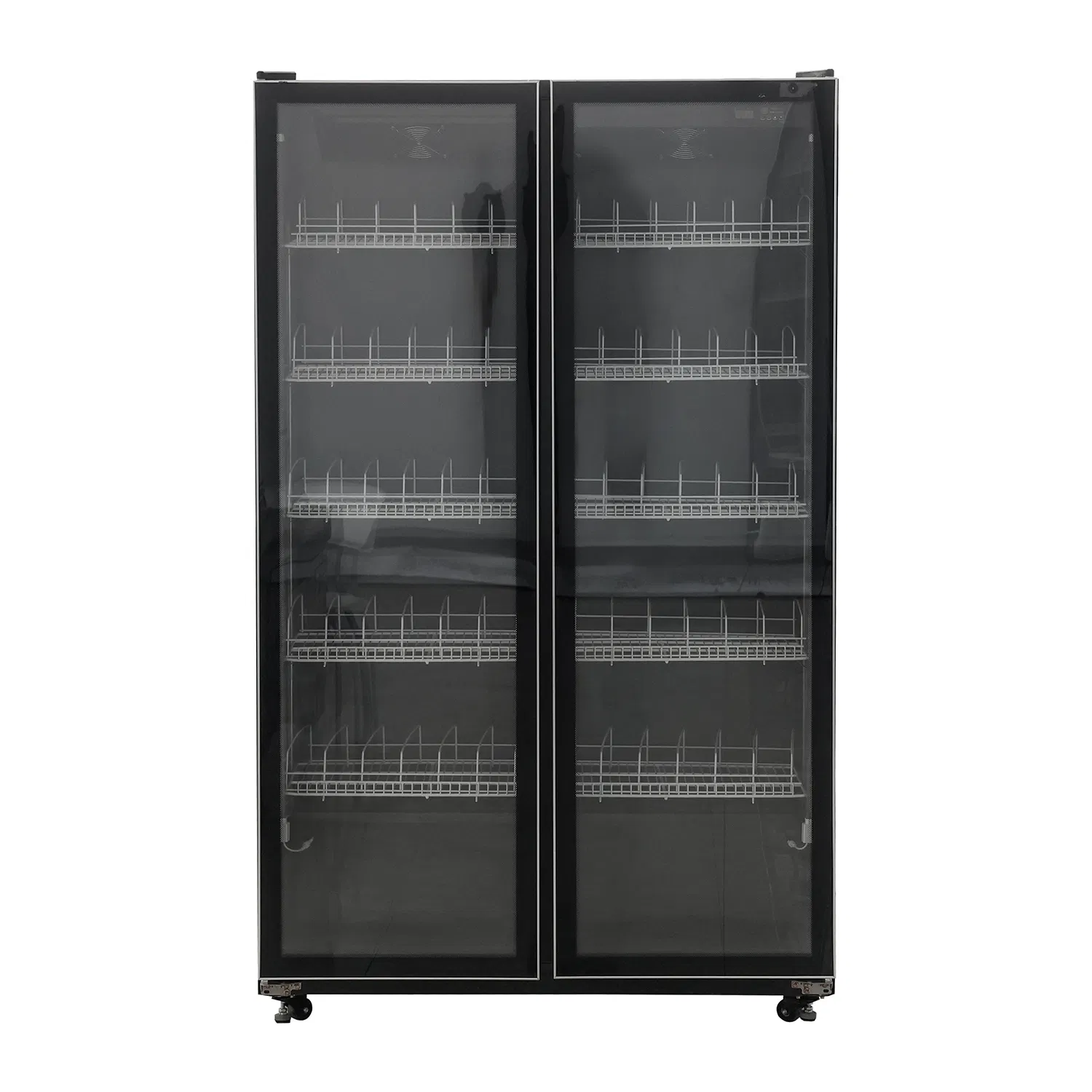 Commercial Vertical Wine Beverage Cooler Refrigerator Glass Door Display Showcase Refrigerator